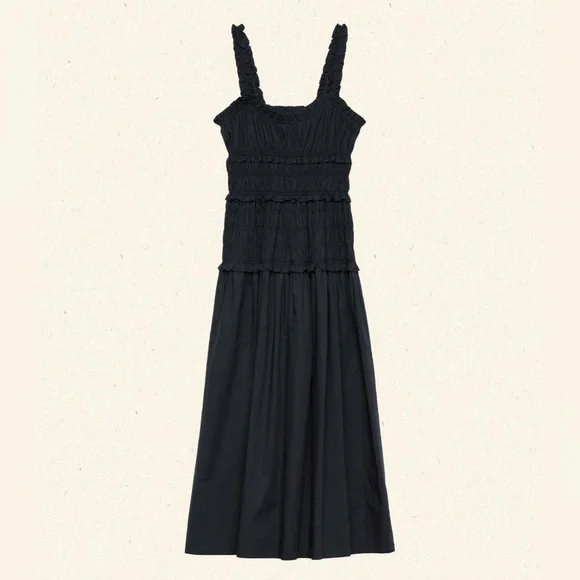 Doen Marianne Dress Black - Picture 4 of 8